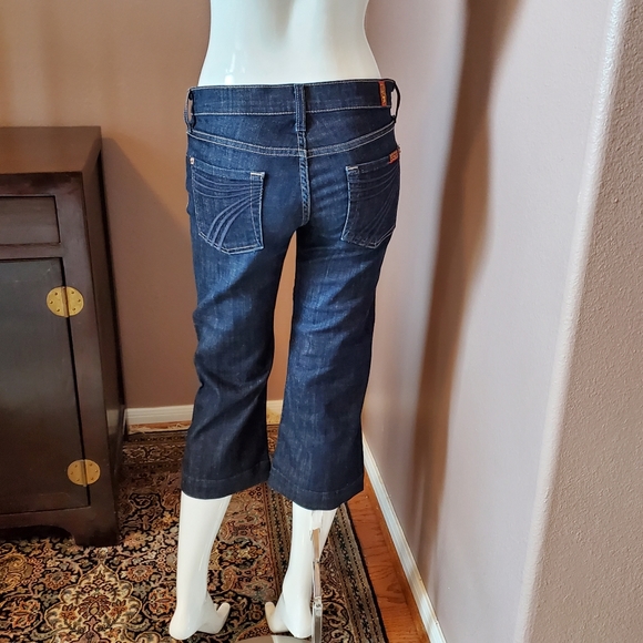 7FAM Crop Dojo jeans size 26 - Picture 3 of 6